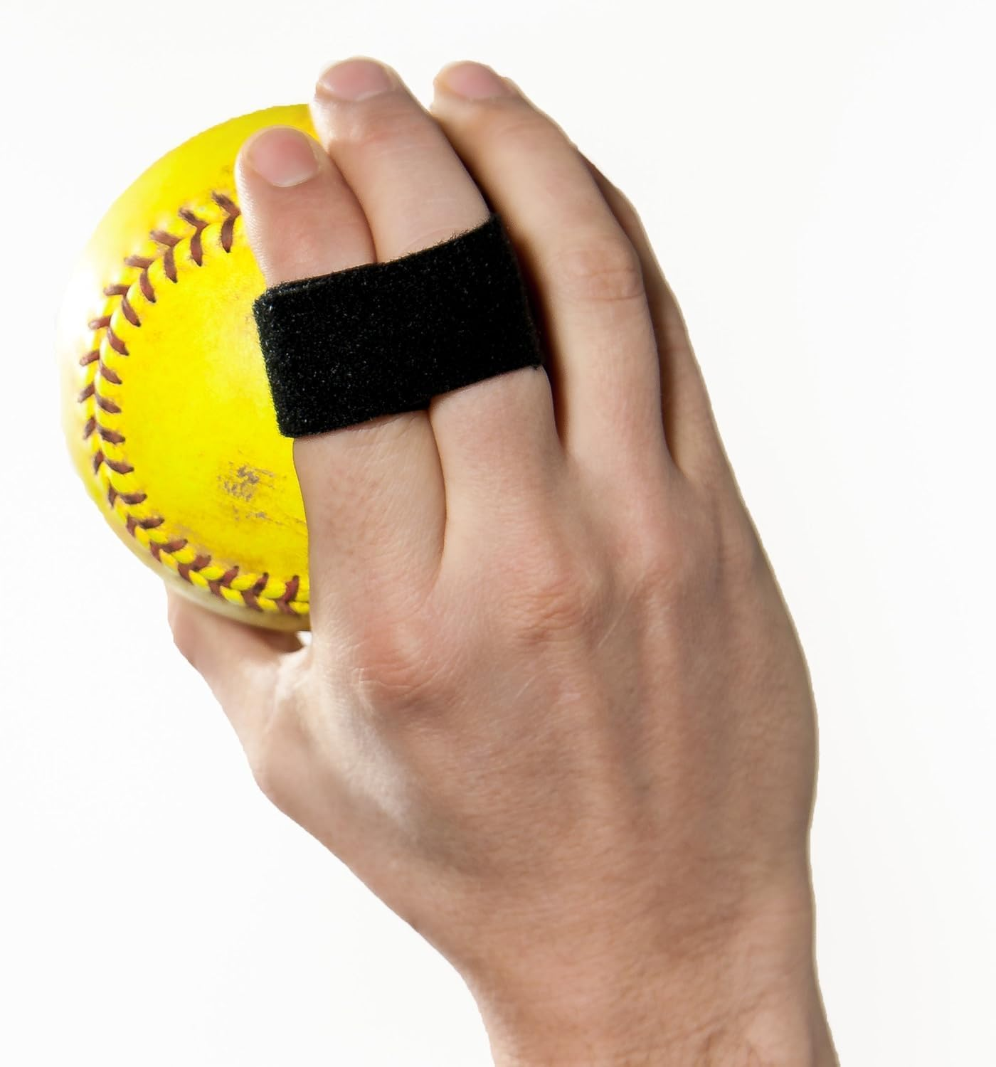 8 Pieces Buddy Finger Wraps Tapes for Broken, Sprained, Fractured Finger Straps for Jammed, Swollen, Dislocated Joint image number 1