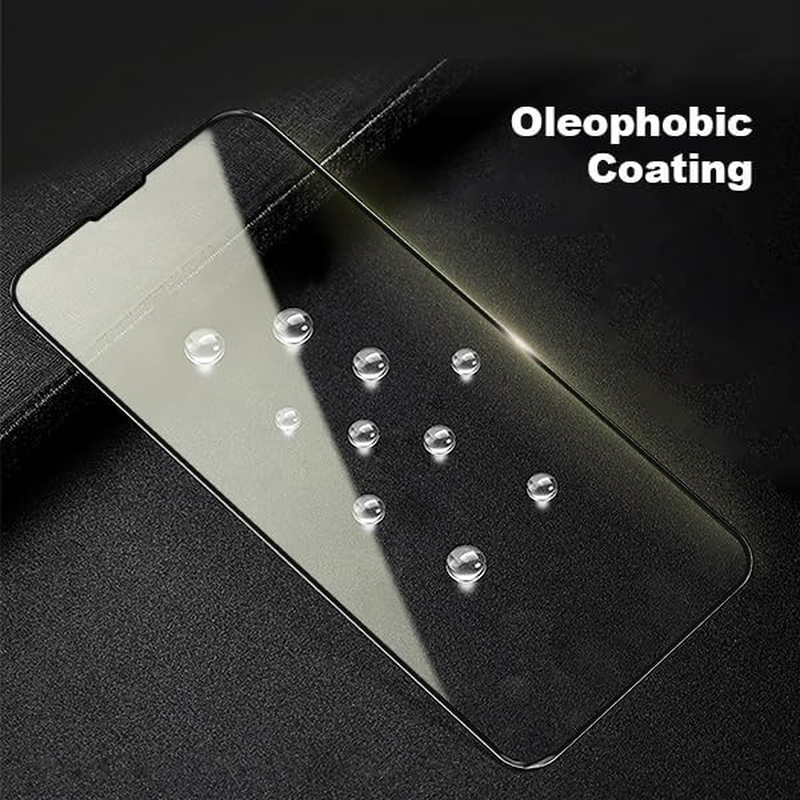 [2 Pack] ZUSLAB Screen Protector for Iphone 15 Pro Max Anti-Blue Light Tempered Glass Eye Protection with Installation Alignment Frame for Apple (2023) image number 2