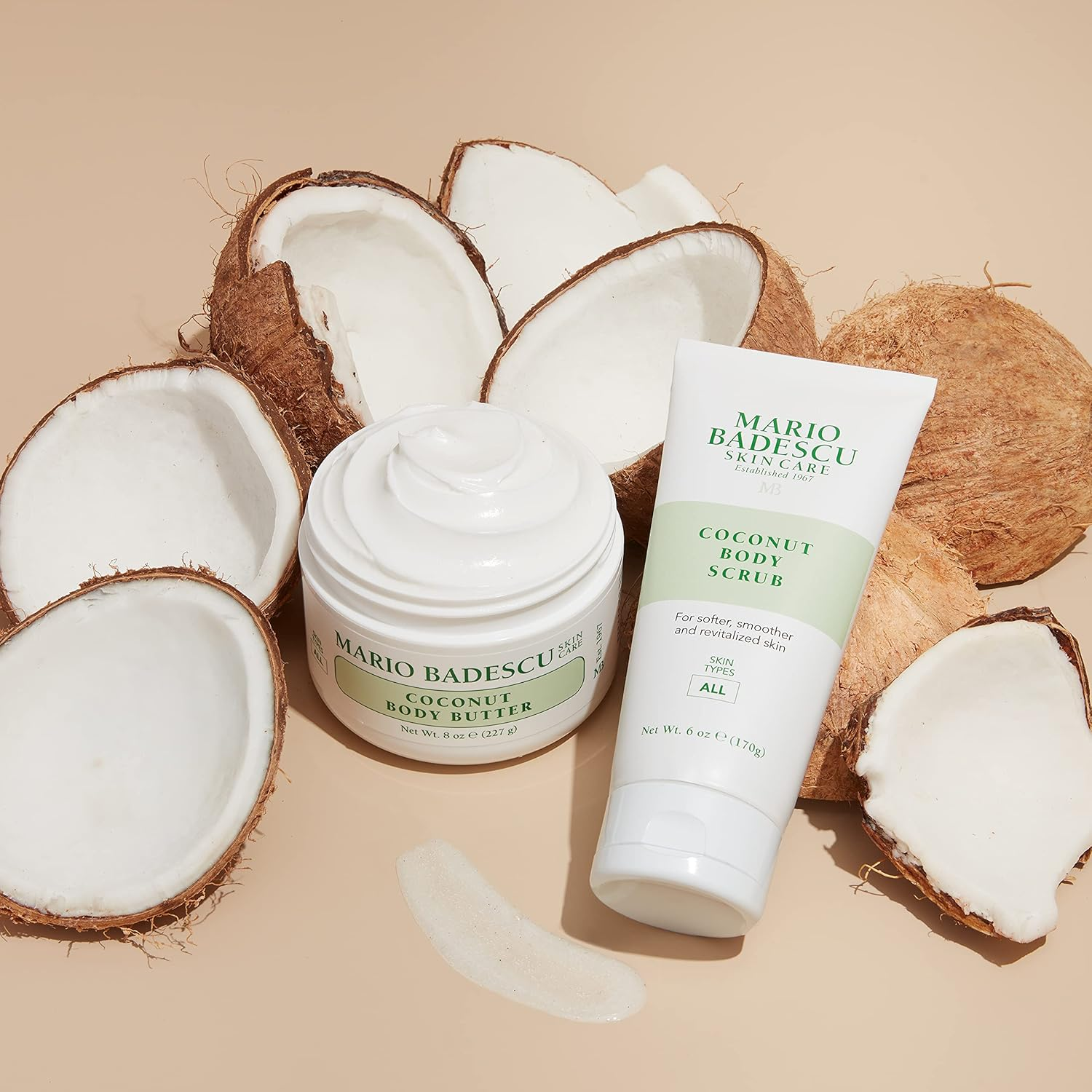 Mario Badescu Coconut Body Scrub - for All Skin Types 170G image number 1