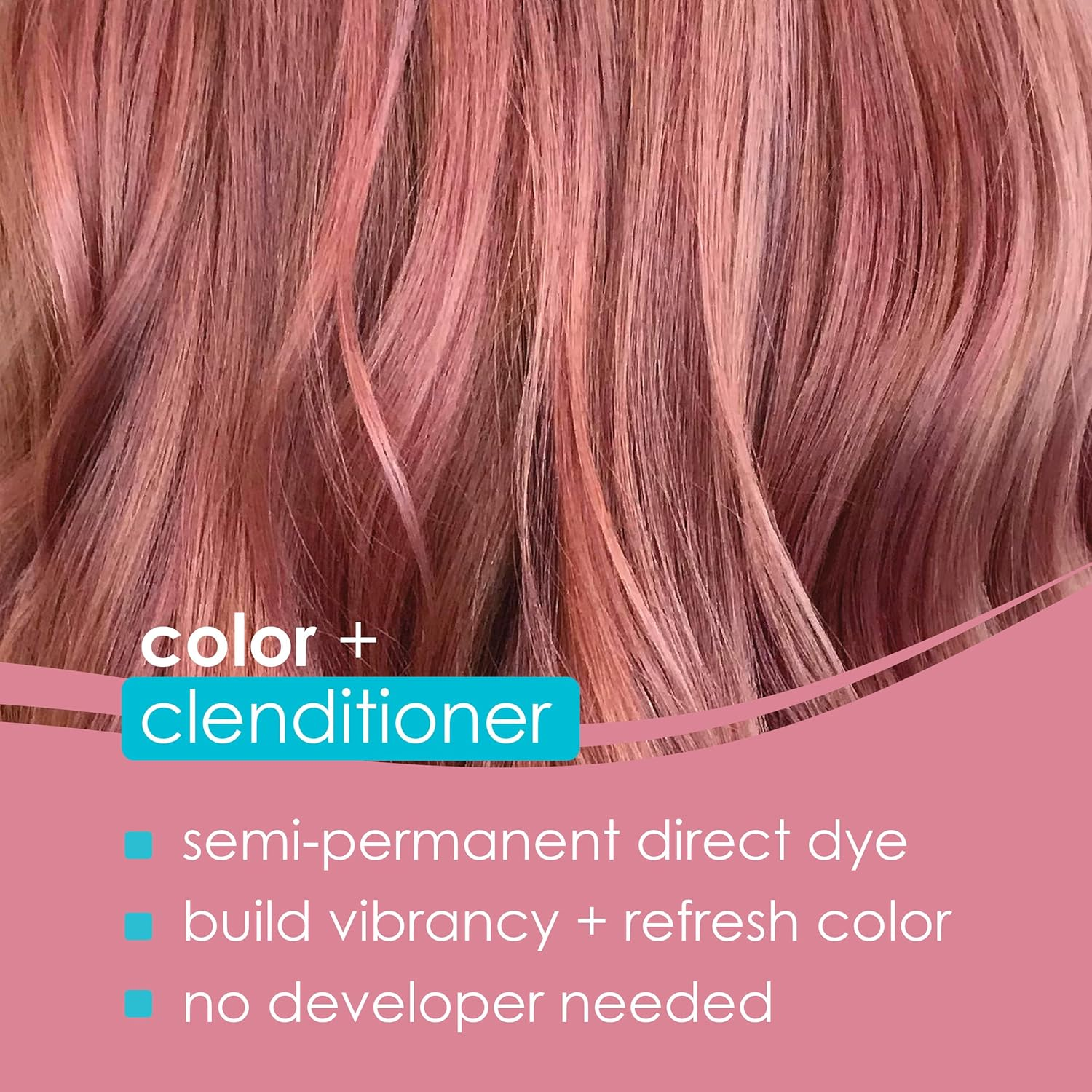 KERACOLOR Color plus Clenditioner - Light Pink image number 2