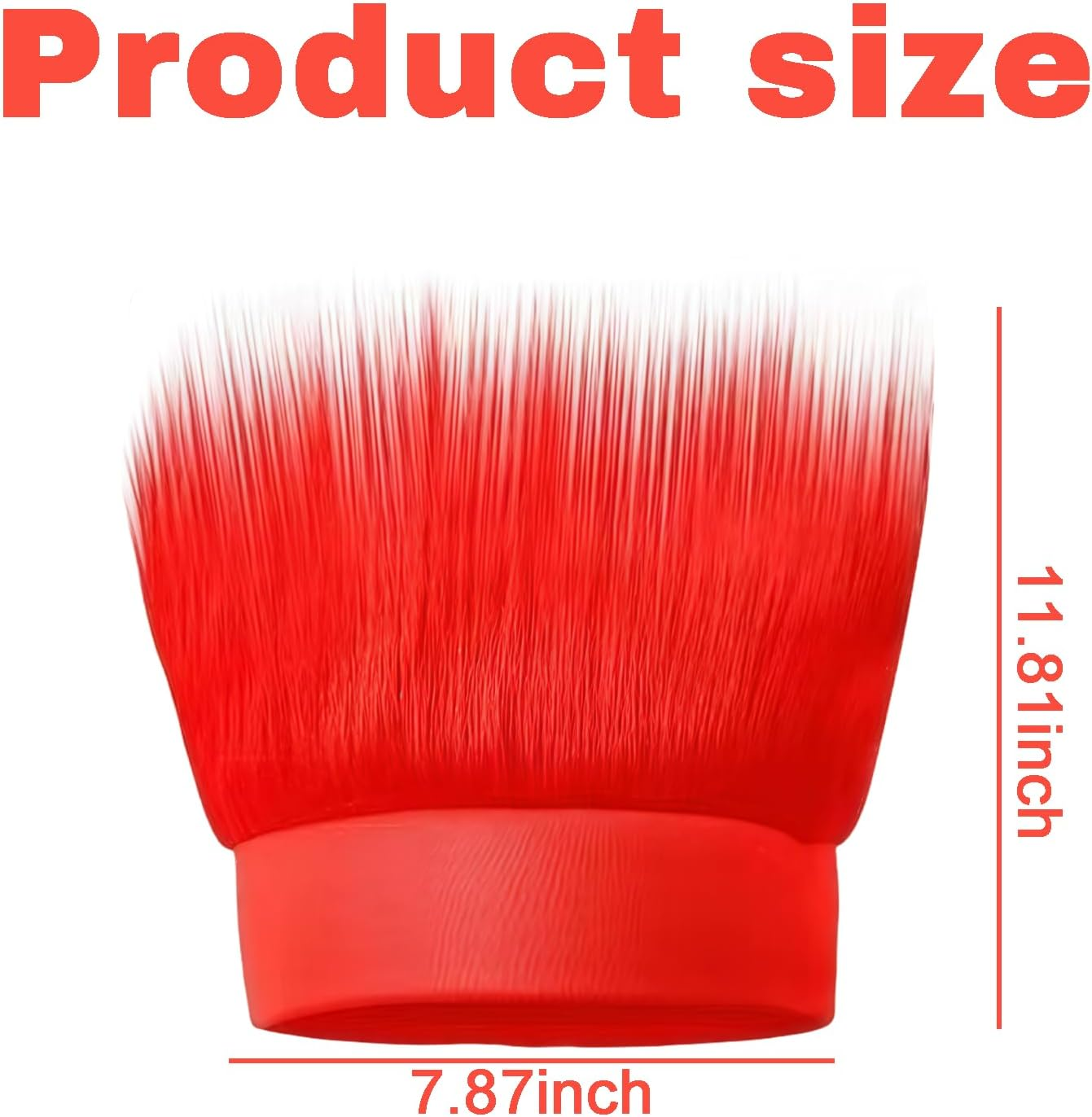 Funny Wig, Kids Wig for Crazy Hair Day - Perfect for Kids, Teens and Adults, Ideal for Sports Parties, Costume, Cosplay, and Halloween (Red) - Blue image number 5