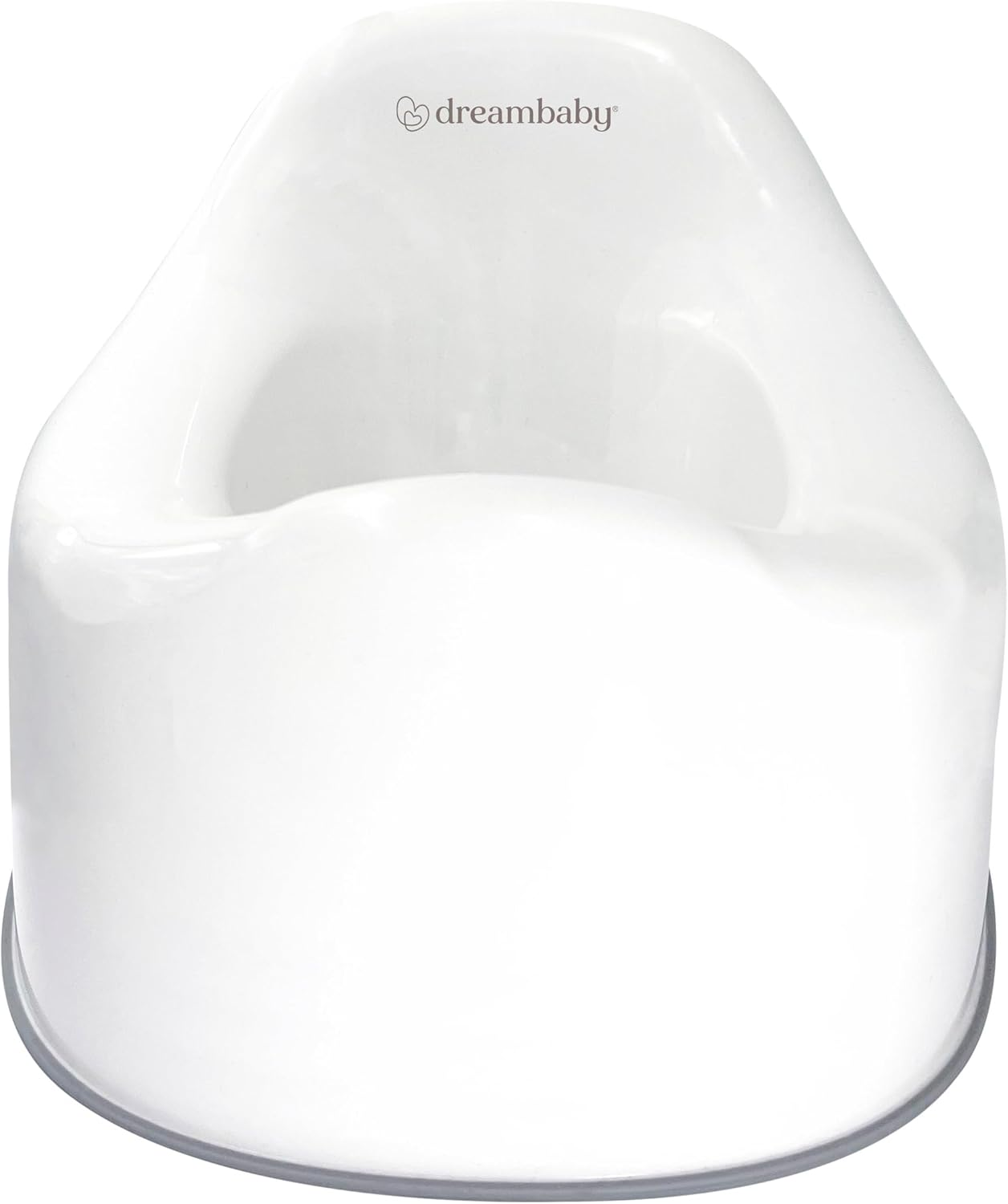 Dreambaby My First Stage Potty, anti Slip Potty, Compact and Lightweight, anti Splash Guard, 18 Months to Maximum 25Kg - Bright White/Grey image number 4
