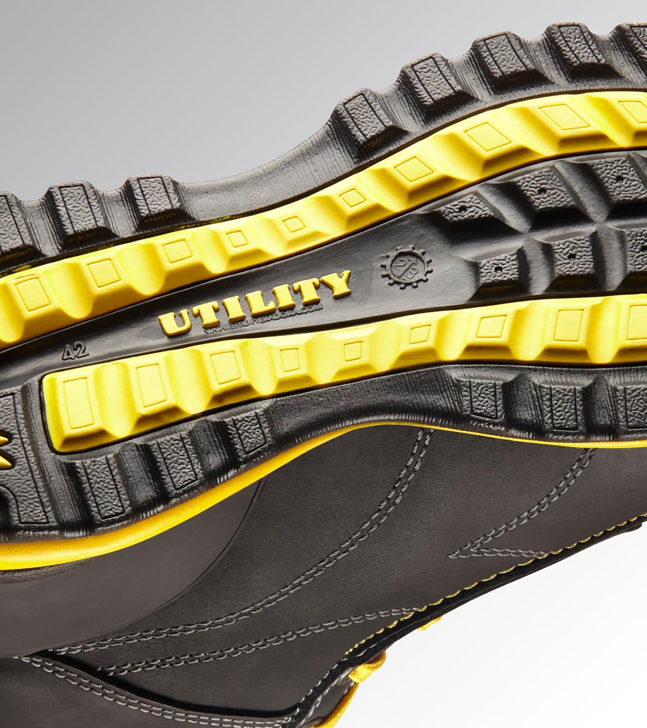 Utility Diadora Men'S Glove Mid S3 HRO SRA Safety Shoes, Black, 7.5 AU image number 6