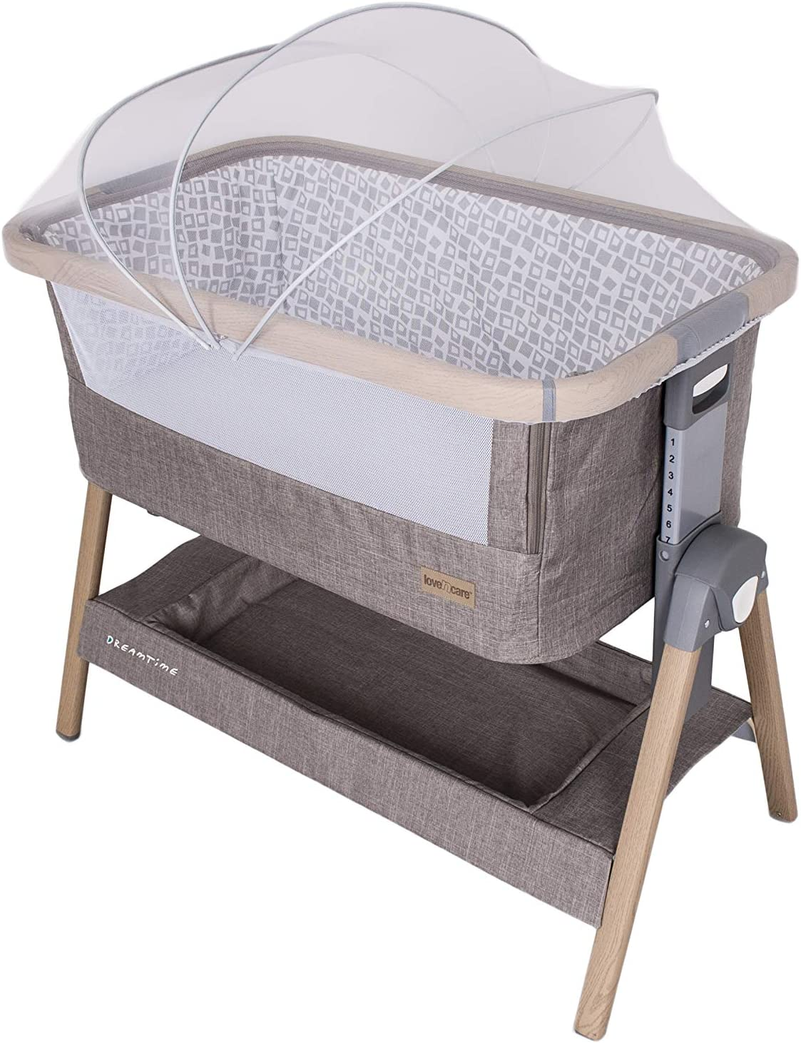 Love N Care Sleeper Mosquito Net, Grey image number 2