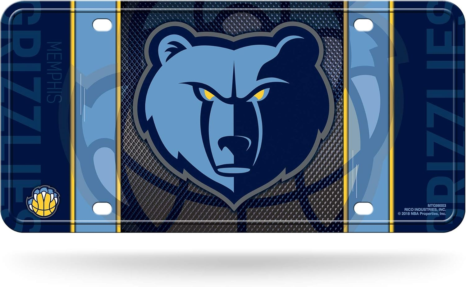 NBA Metal License Plate Tag image number 4