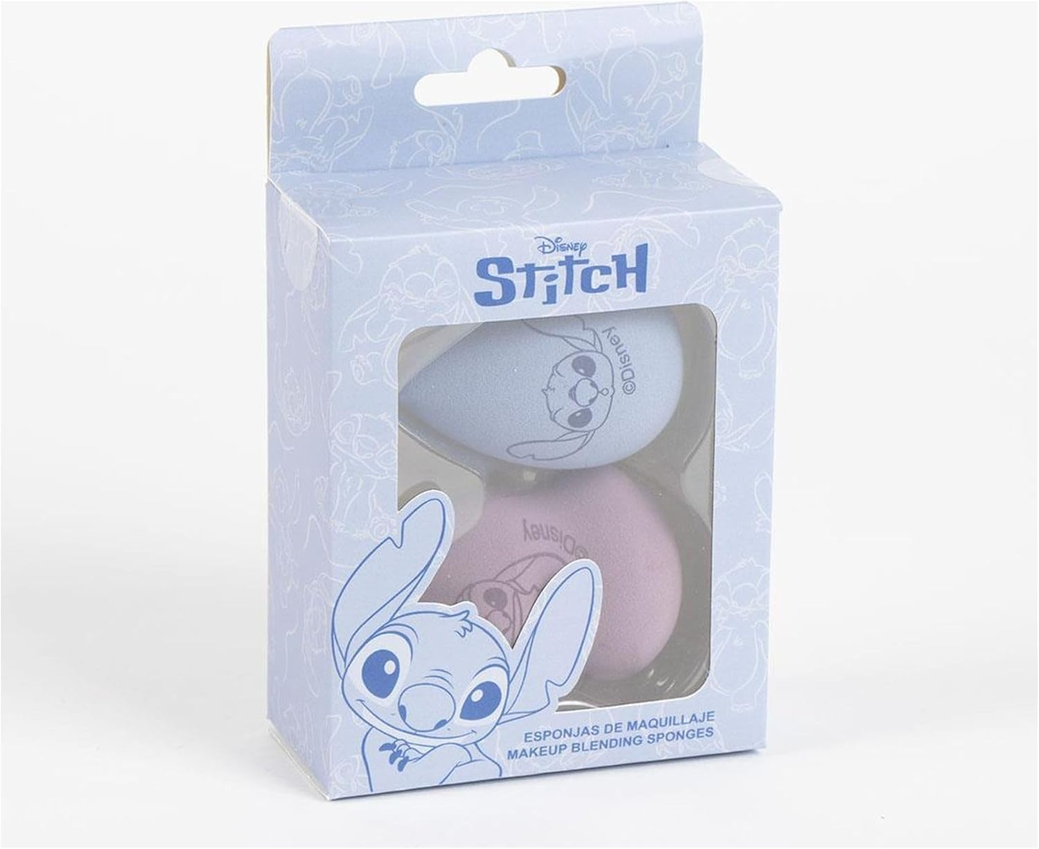 CERD&Aacute; LIFE'S LITTLE MOMENTS Makeup Sponge Stitch Applique Makeup Sponge Cute Design for Stitch Lovers image number 3