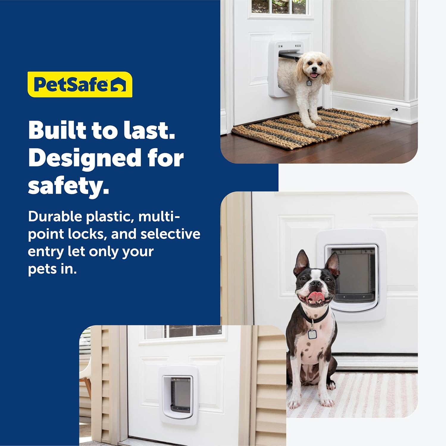 Petsafe Smartdoor Networked Pet Door, App Controlled, Selective Access, Custom Schedules, Size M image number 2