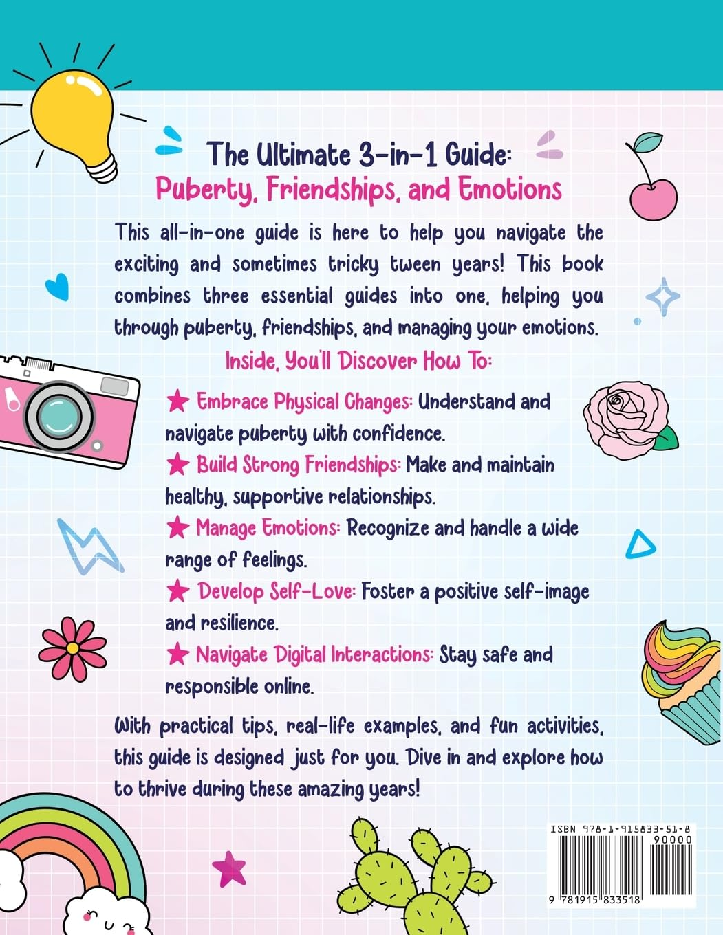 The Complete Girl'S Guide to Growing Up: the 3-In-1 Puberty, Friendships & Emotions Handbook for Tween Girls 8-12: 6