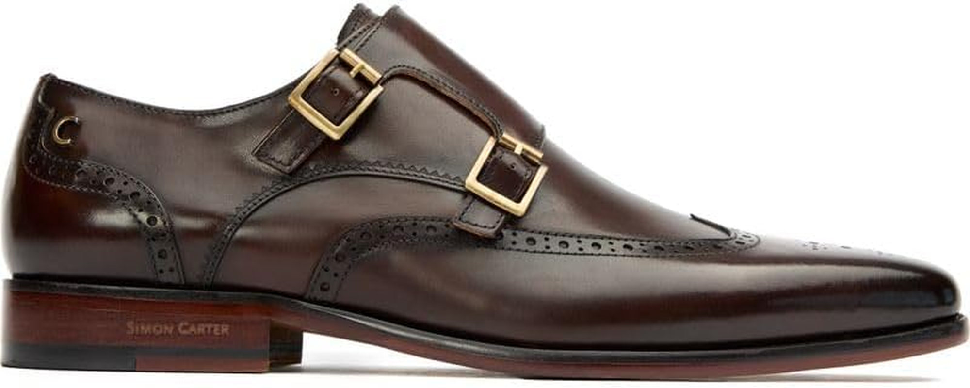 SIMON CARTER Spaniel Shoes US 12.5 Brown image number 2