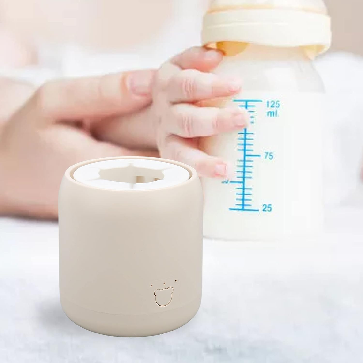 Electric Milk Shaker for Baby Bottle, Coffee Blender for Adults & Kids, Baby Gift image number 6
