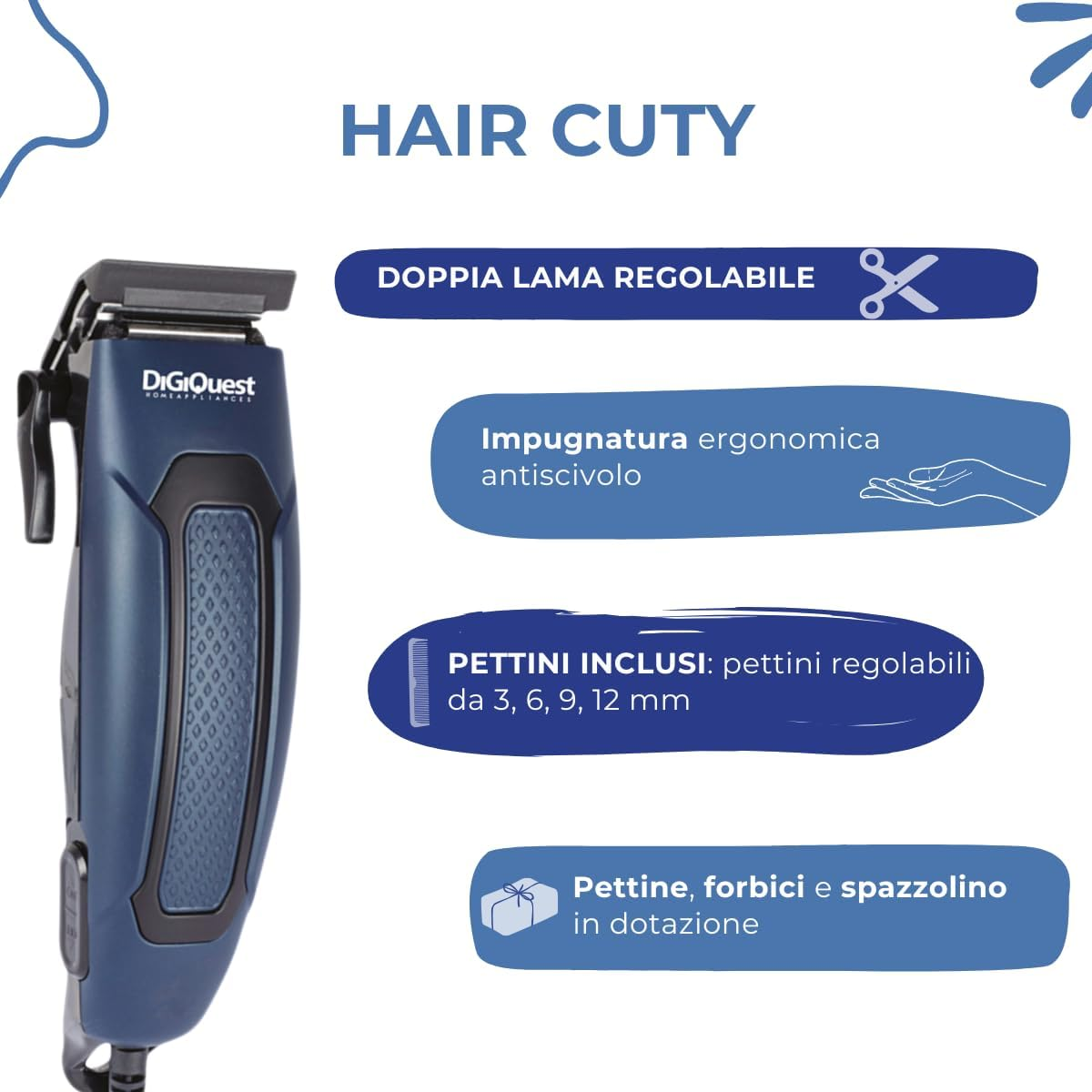 Hair Cuty Hair Trimmer and Beard Trimmer image number 3