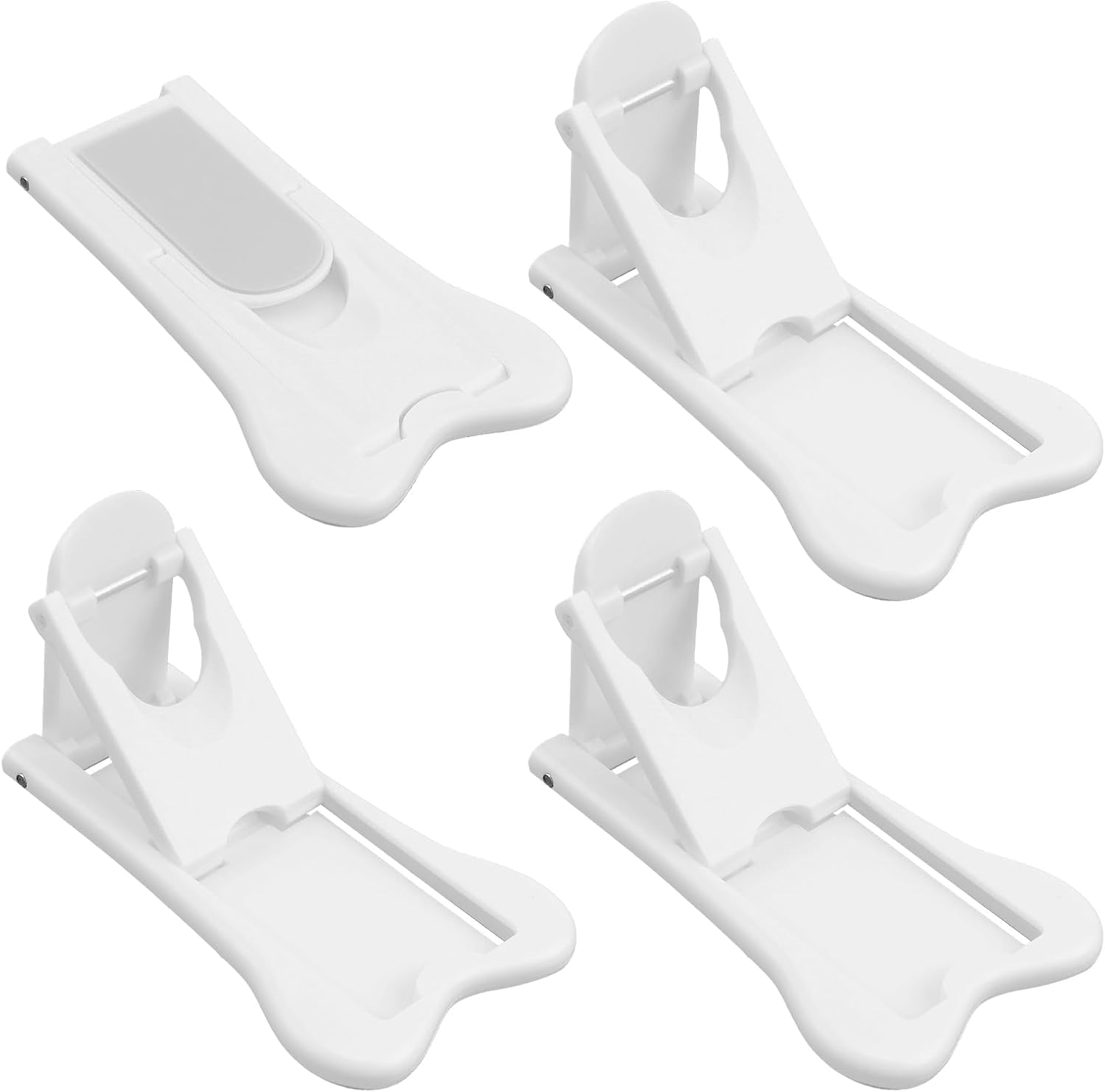 4Pack Sliding Door Lock for Child Safety,Secure Sliding Glass Doors, Windows, Closets & Cabinets with Durable Proof Locks,Essential Home Safety for Toddlers image number 1