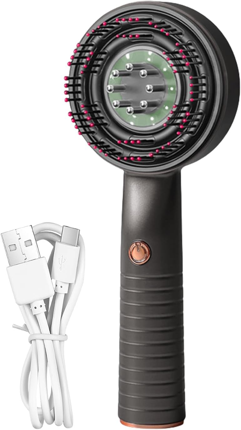 JIEBWCHA Scalp Massager Hair Growth,Scalp Massager for Hair Growth | Waterproof Vibrating Brush Comb Head for Personal Care Regrowth Men Women Home Travel image number 1