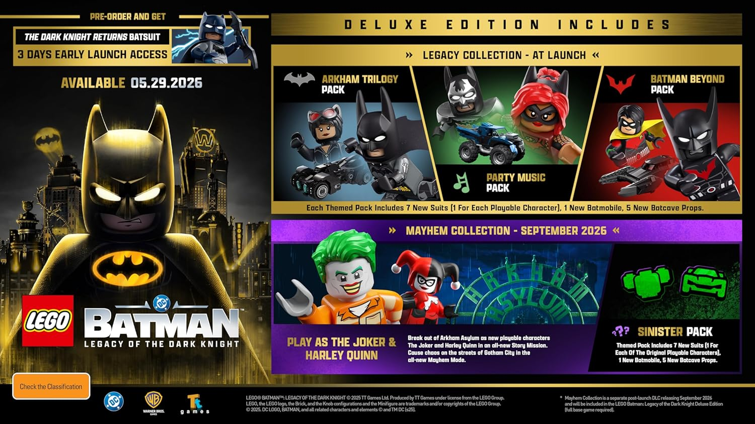 Batman: Legacy of the Dark Knight: Deluxe Edition - Playstation 5