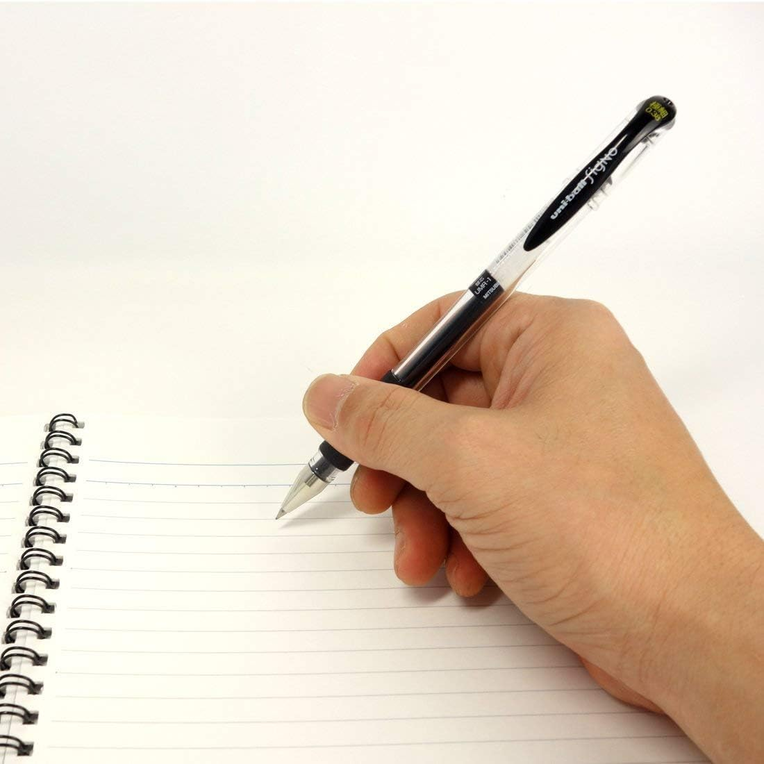 Signo - Uni Gel Ink Pen - UM-151-0.38 Mm - Black - 3 Pcs