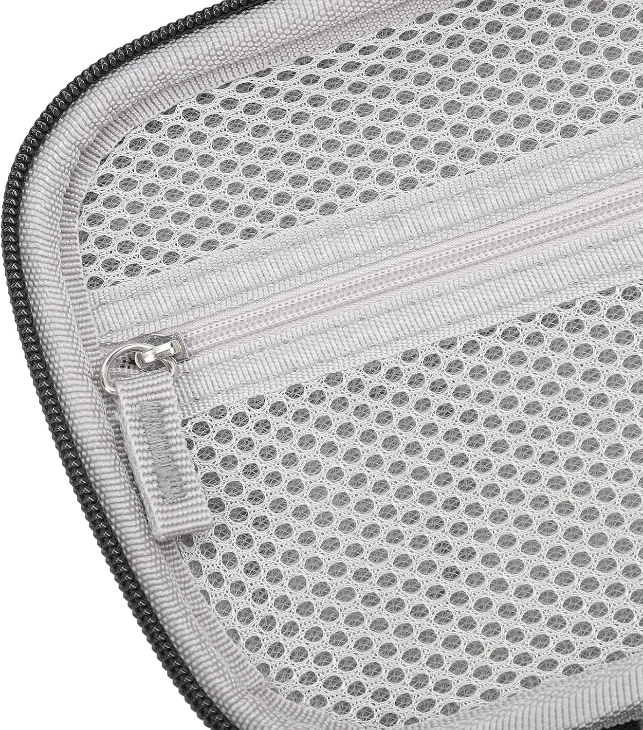 Compact Hard Protective Case, Portable Hard Shell Travel Bag with Pockets, for Rog Ally X 2024 RC72LA, for Rog Ally 2023 RC71L, for MSI Claw A1M & Other Accessories (Black)