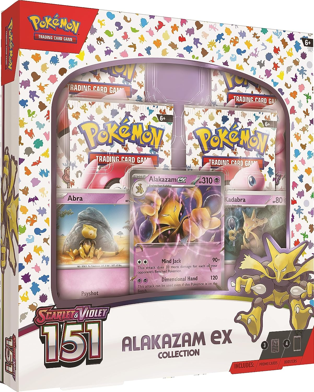 Pok&eacute;mon TCG Scarlet & Violet&mdash;151 Collection&mdash;Alakazam Ex image number 2