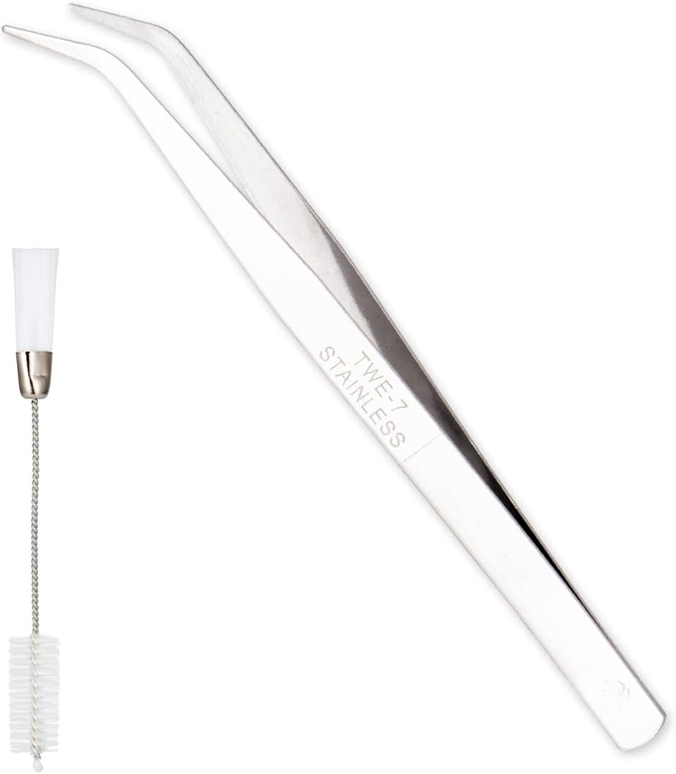 6 PCS Sewing Machine Cleaning Kit, Overlock & Serger Service/Repair Tool Kit - Set of Different Size Screwdrivers, 1 Tweezer and 1 Double Headed Lint Brush for Your Machine