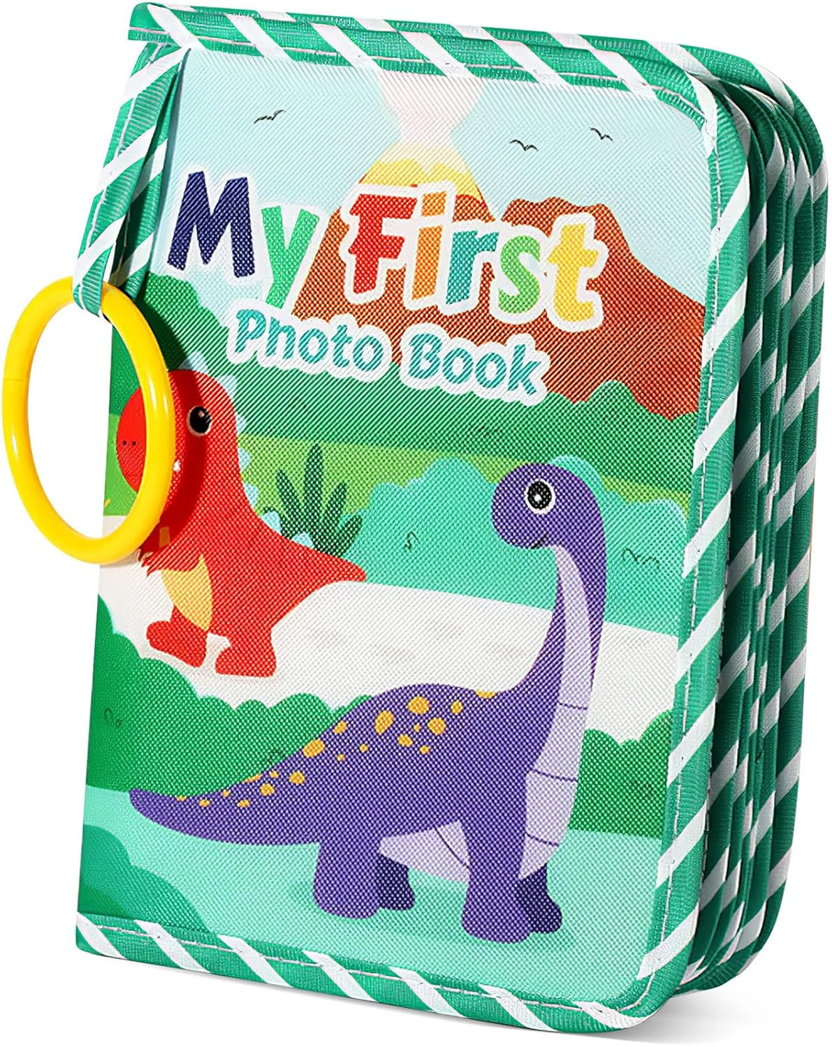 JOINPAYA Baby Photo Album: Memo Book My First Photo Album Cloth Photo Album Year Baby Cloth Albums Baby Cloth Photo Book Commemorate Decorate Pvc