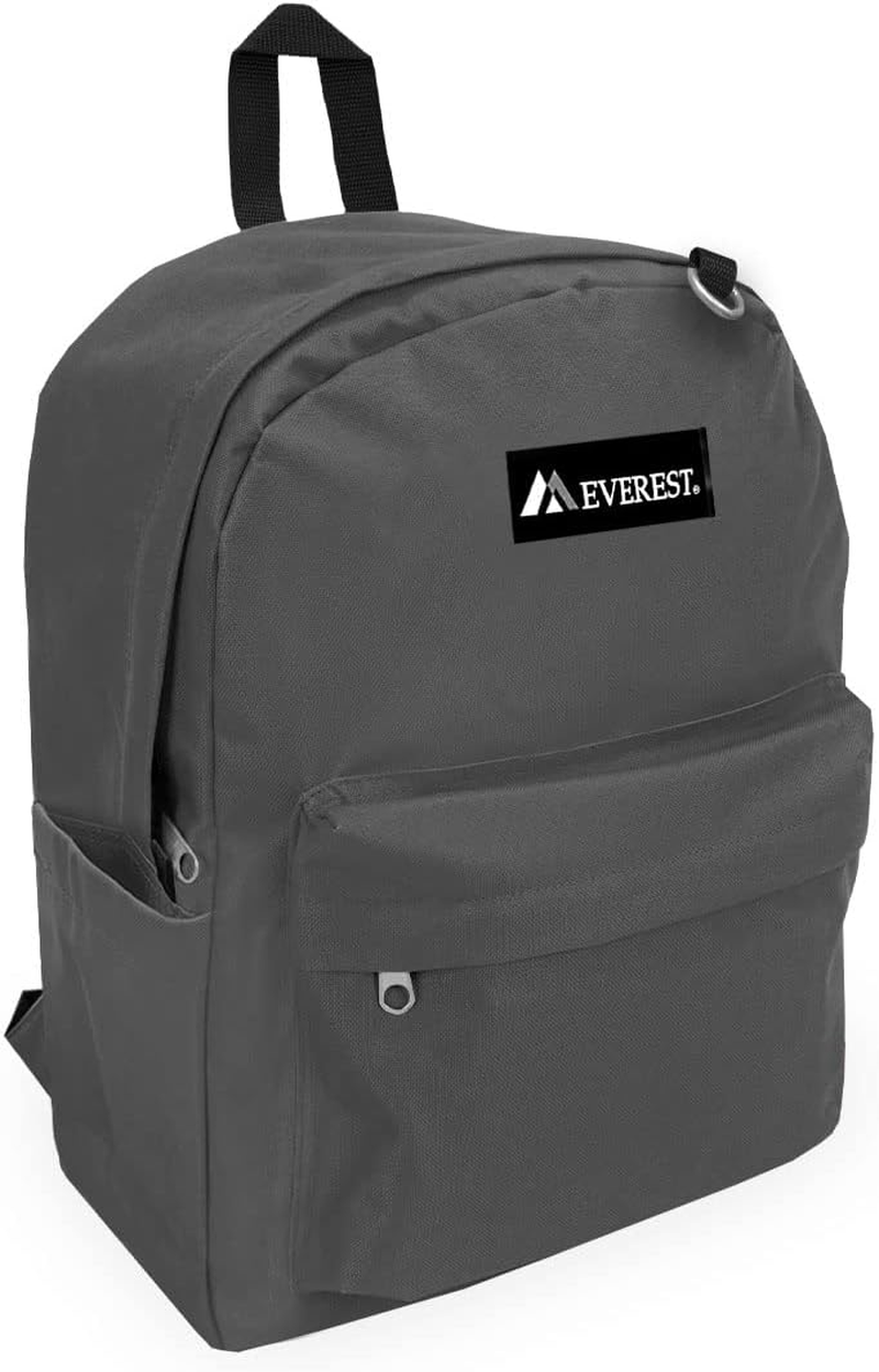 Everest Classic Laptop Backpack W/Side Pocket