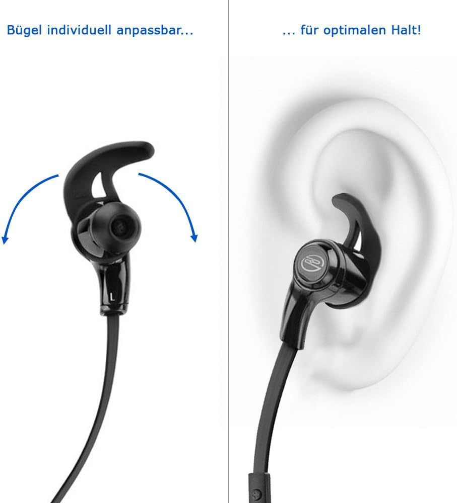 Deleycon Soundsters Sports Nano In-Ear Binaural Wireless Black Mobile Headset &ndash; Mobile Headsets (Wireless, In-Ear, Binaural, Intraaural, Black) image number 2