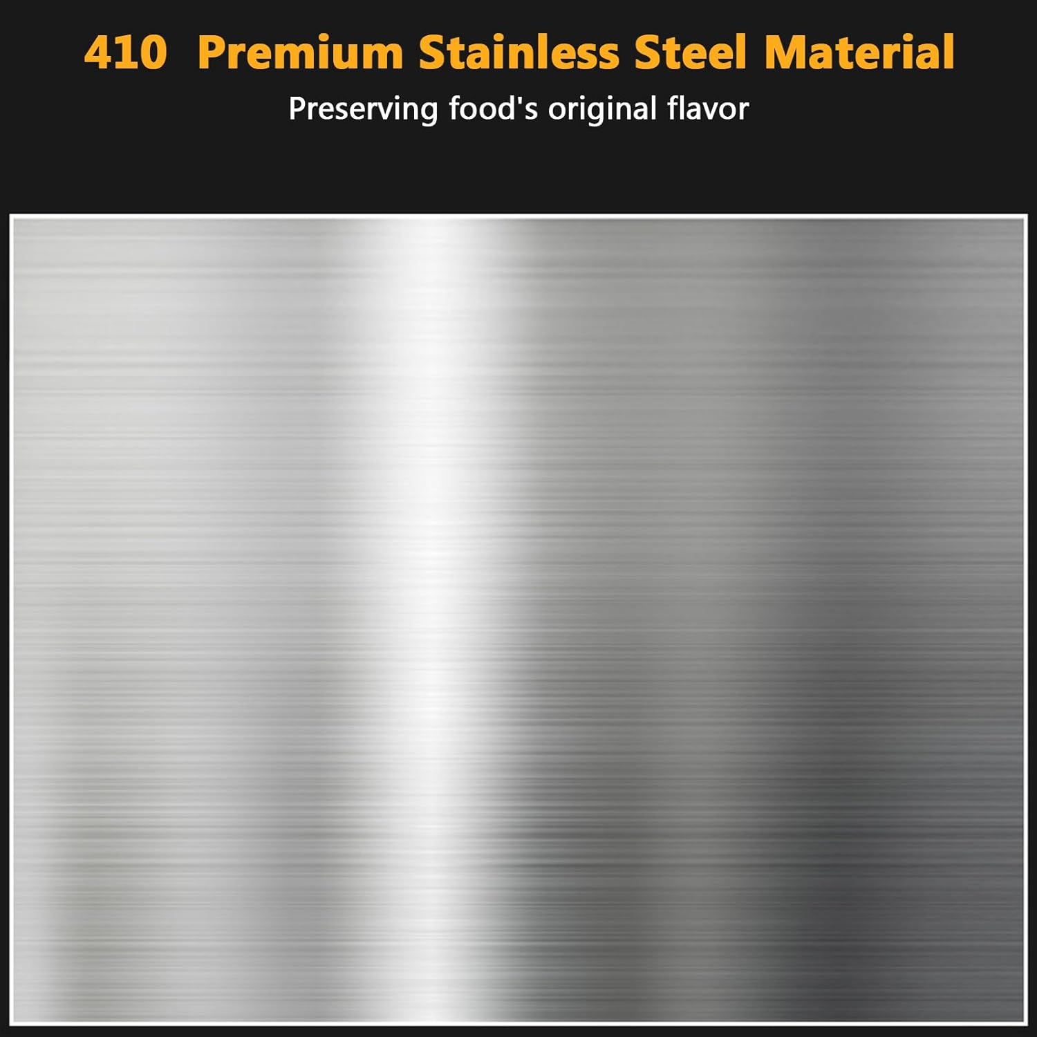 Aomiun Camping Cookware Set 4 PCS Stainless Steel Pots Pans Plate Cup with Leak-Proof Lid for Outdoor Camping Hiking Picnic for 2-3 People image number 2