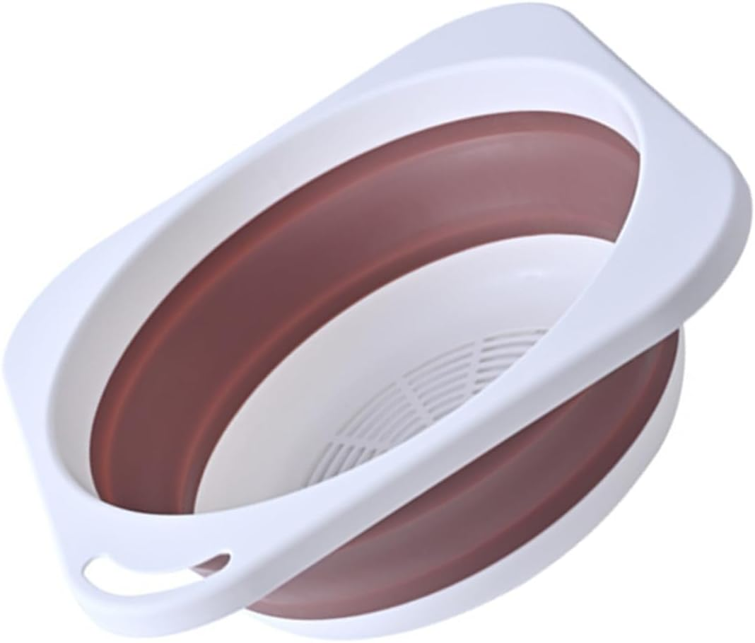 Gogogmee Folding Washbasin Compact Laundry Sink for Kitchen Bath Vegetable Cleaning Camping and Storage