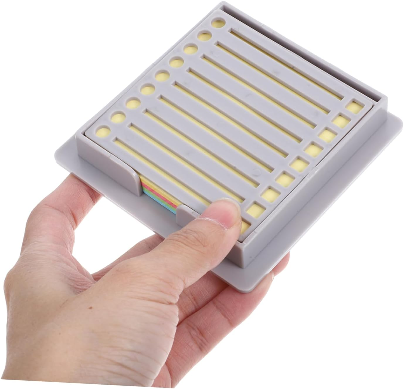 WEKAMOS Note Pad Storage Memo Pad Organizer Box Card Storage for Office Desk Organizer image number 2