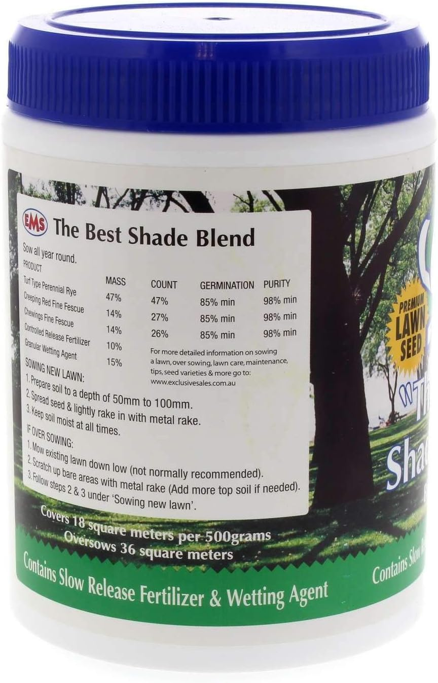 The Best Shade Blend Grass Seed 500Gm EMS Garden Premium Quality image number 6