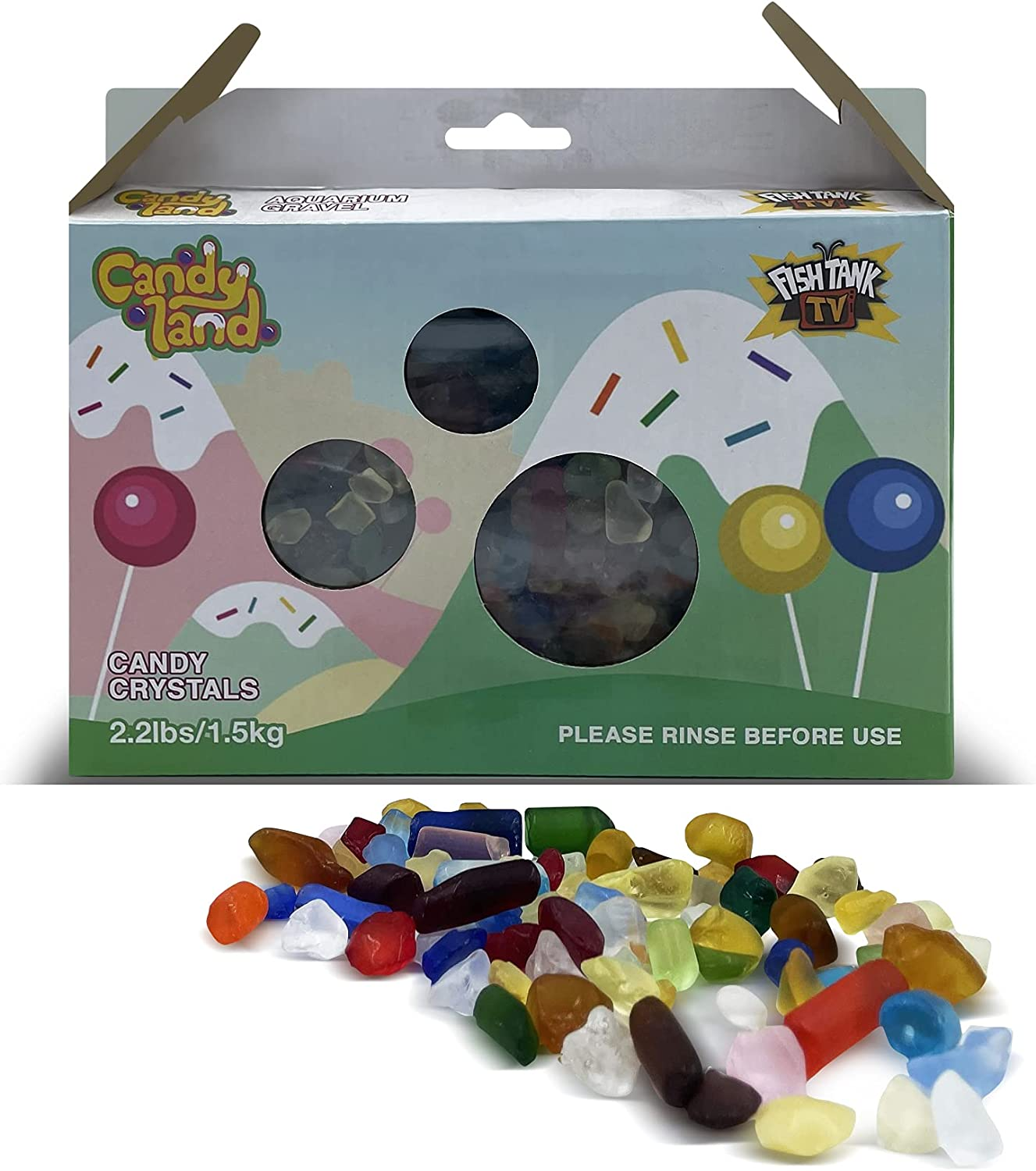 Fish TV Candy Land Crystalz Substrate image number 1