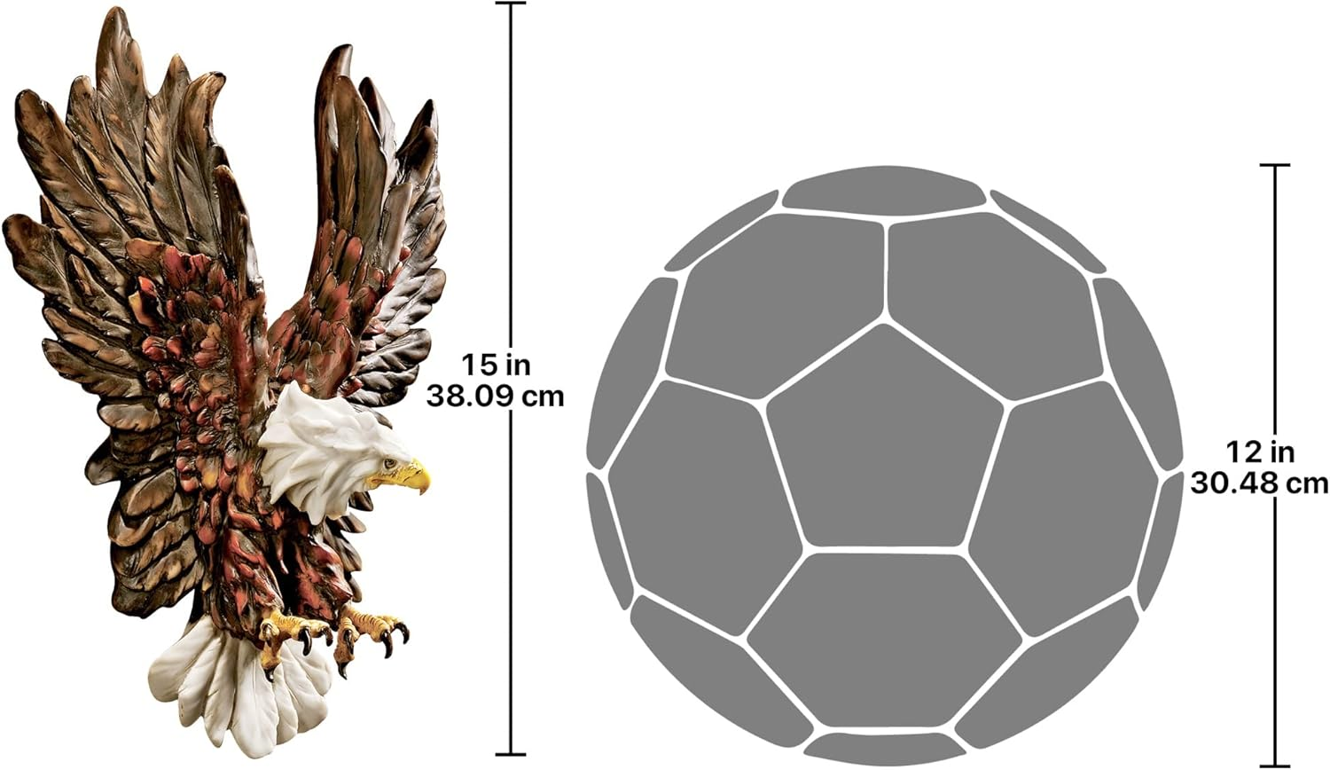 Liberty'S Flight Eagle Wall Sculpture [Kitchen]