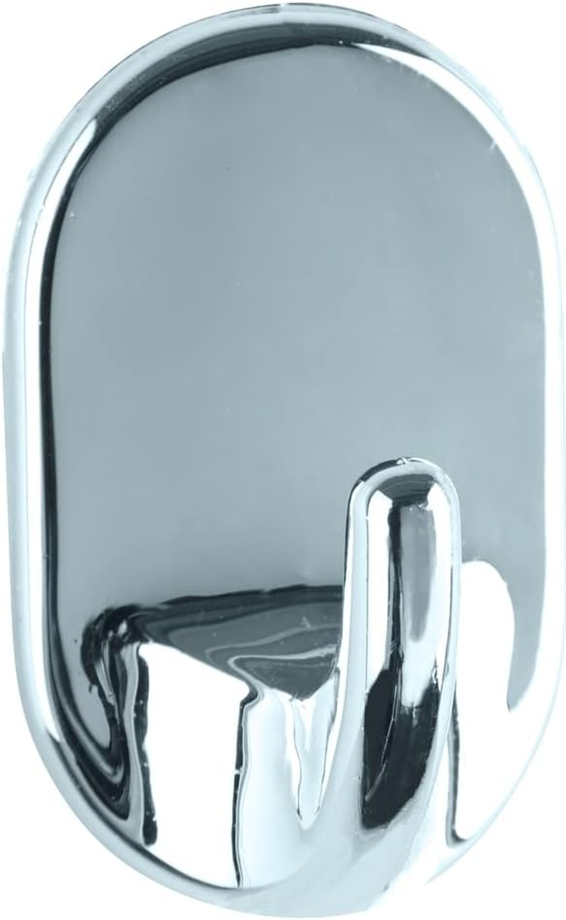 Wenko Oval Wall Hooks, White