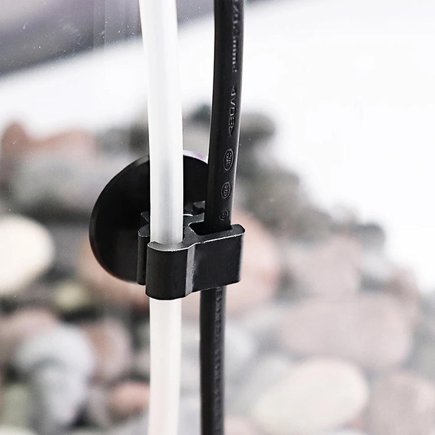 20Pcs Aquarium Suction Cup Clip for Fish Tank Oxygen Tube Hose Pump Power Cord Buckle Wire Finisher Suction Cups Aquarium Accessories image number 4