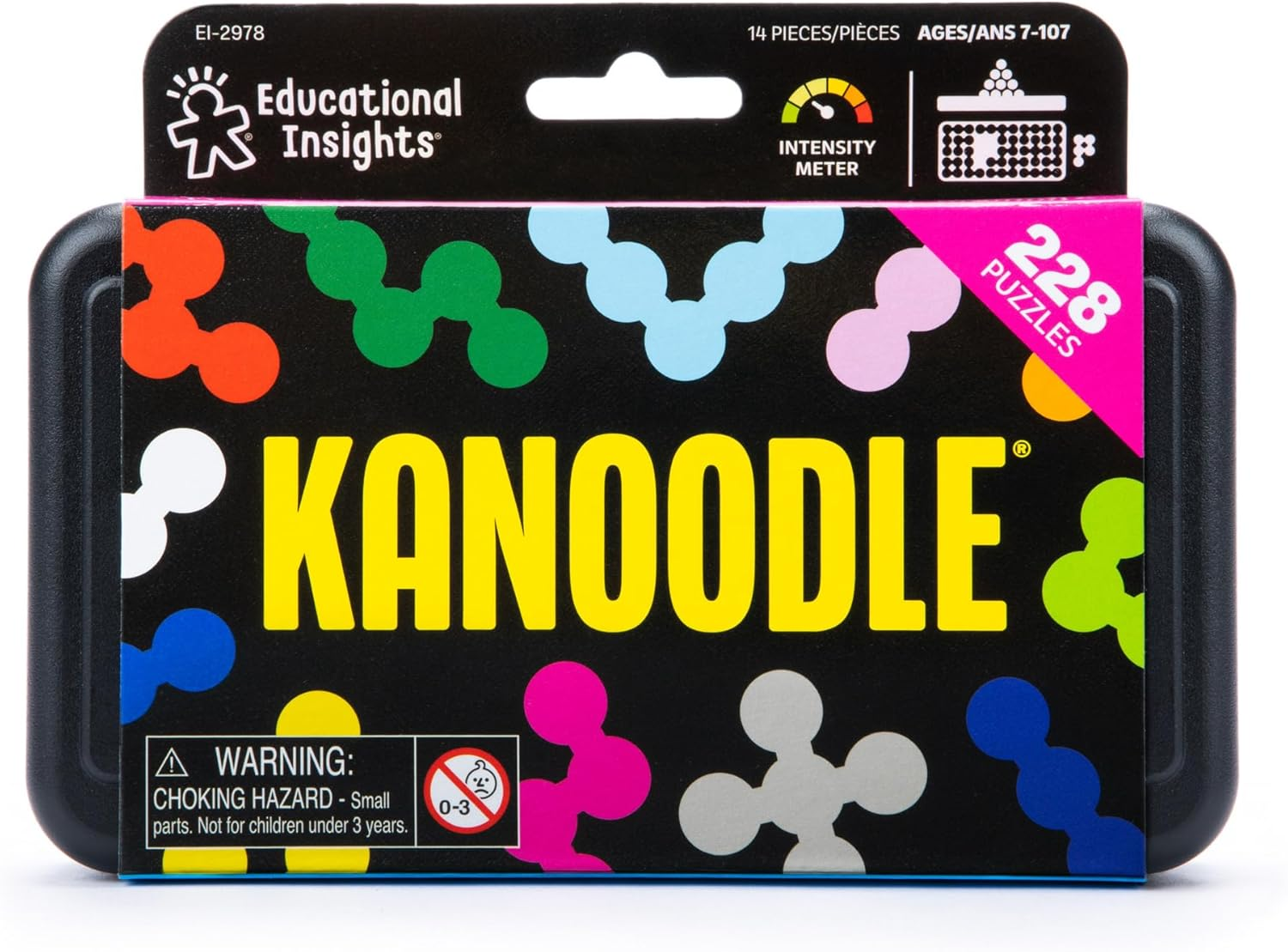 Educational Insights Kanoodle Brain Twisting 3-D Puzzle Game: Teens & Adults, Featuring 200 Challenges, Ages 7+ image number 2