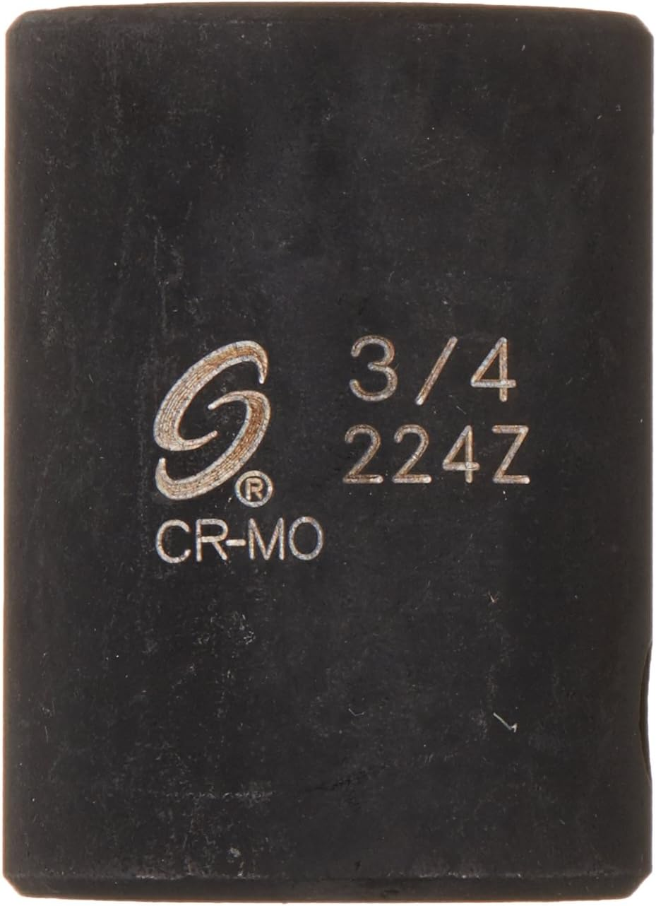 Sunex 224Z 1/2-Inch Drive 3/4-Inch 12-Point Impact Socket image number 1