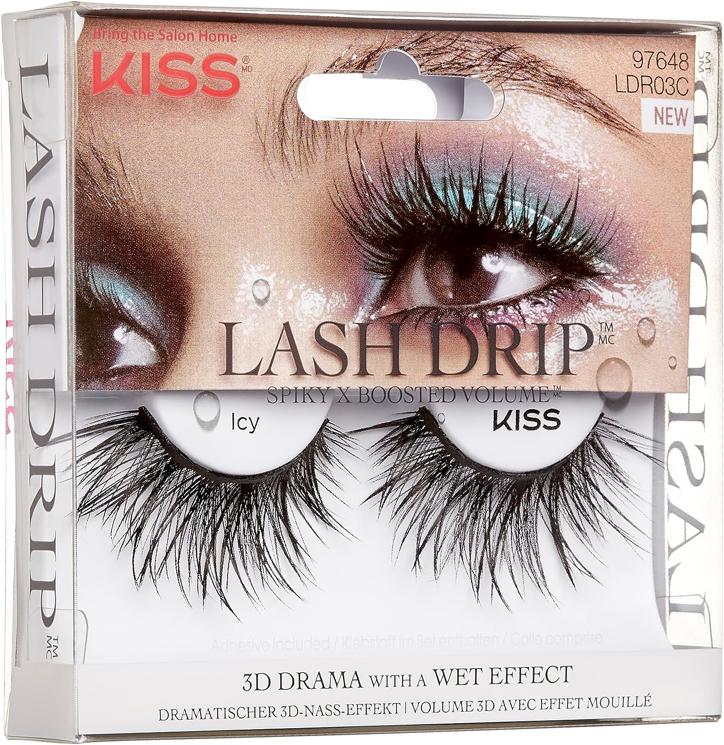 KISS Lash Drip Strip Lash - Icy image number 2