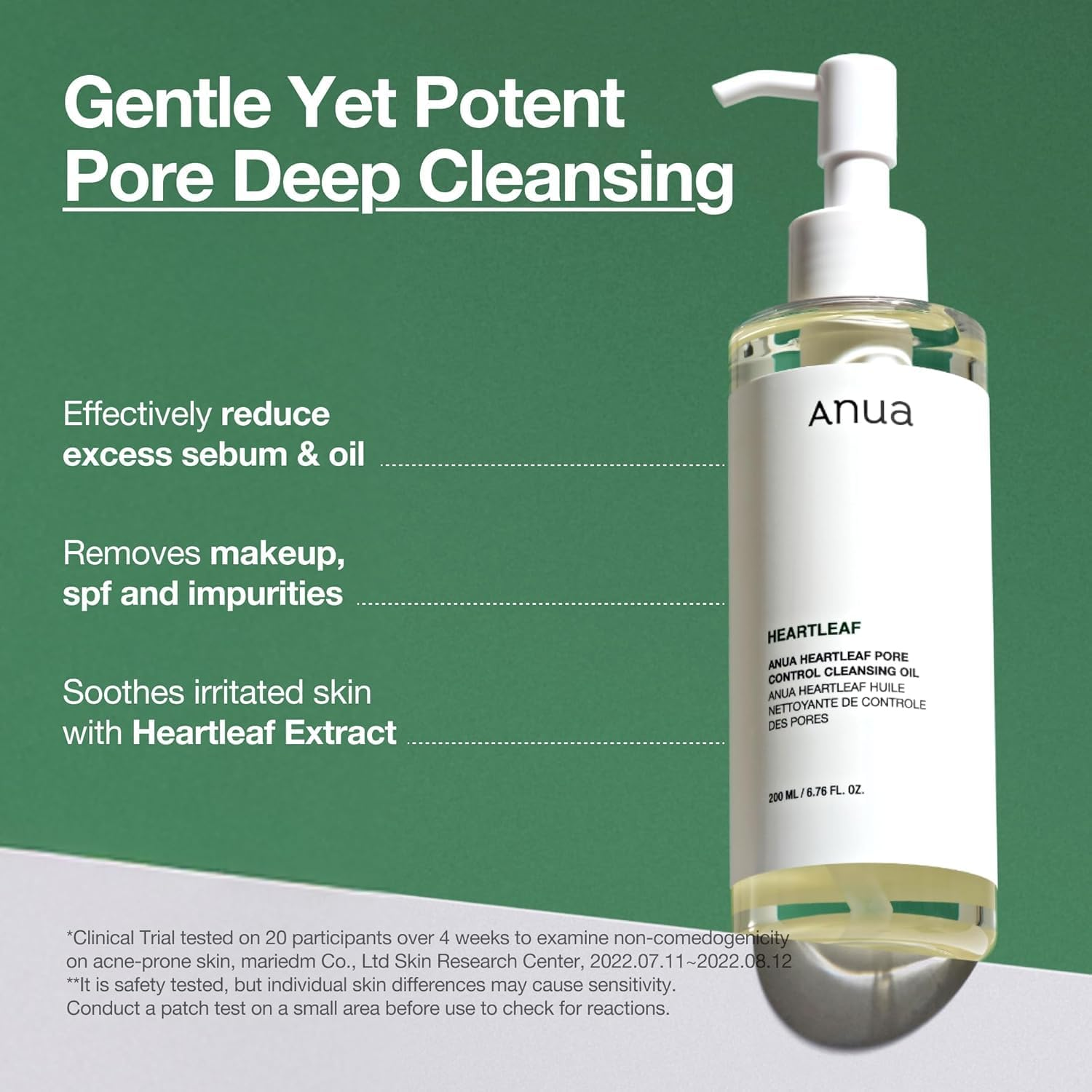ANUA Heartleaf Pore Control Cleansing Oil MINI 20 Ml image number 1