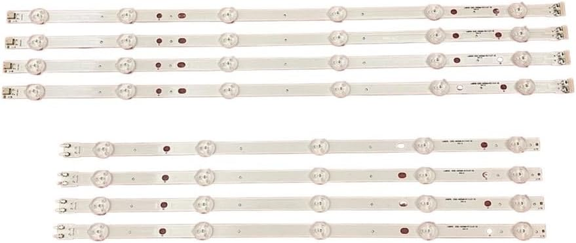LED Strip Fit for Samsung 2013SV46 3228N1 UN46H5303AG UN46H5303AH UN46EH5300F UN46EH5000F UN46EH5000G UN46EH5300G UE46H6203AK(5 Kit for 5 TV) image number 2