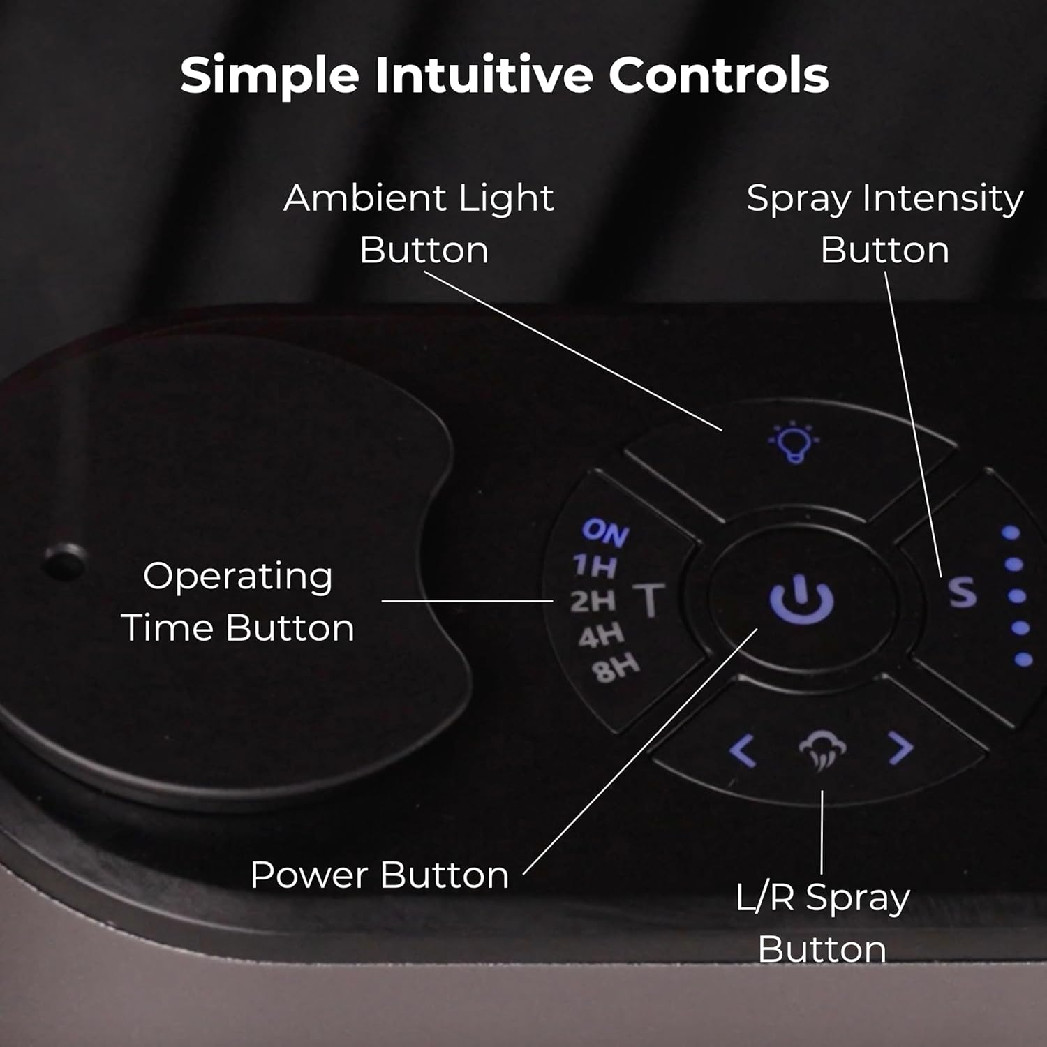 Dual Aromatherapy Diffuser | 2-In-1 Essential Oil Diffuser & Odour Eliminator + 4 Essential Oils. Stylish, Quiet, Compact, Rechargeable Mist Oil Diffuser Essential Oils/Aroma Diffuser/Room Diffuser image number 3