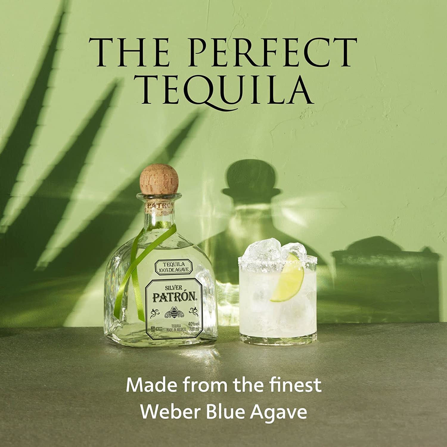 PATR&Oacute;N Silver Premium Tequila with Gift Box, 40% ABV, 70Cl / 700Ml, Made from the Finest 100% Weber Blue Agave, Handcrafted in Small Batches in Mexico image number 3