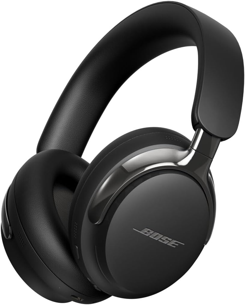 Bose New Quietcomfort Ultra Bluetooth Headphones (2Nd Gen), Wireless Headphones with Spatial Audio, over Ear Noise Cancelling with Mic, up to 30 Hours of Play Time, White Smoke