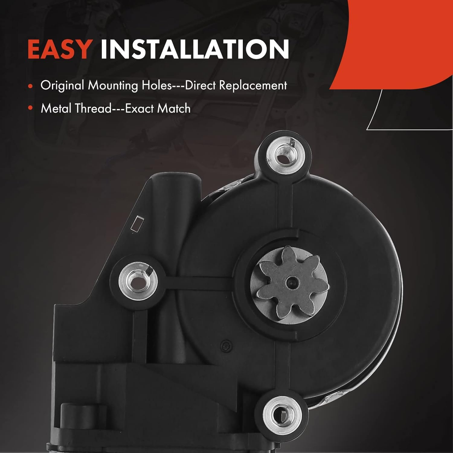 A-Premium Power Window Lift Motor Compatible with Toyota 4Runner Camry Celica Corolla Pickup Sienna Tacoma Tundra Chevrolet Geo Prizm Lexus Mitsubishi Montero Sport, Replace# 8340260G01 image number 2