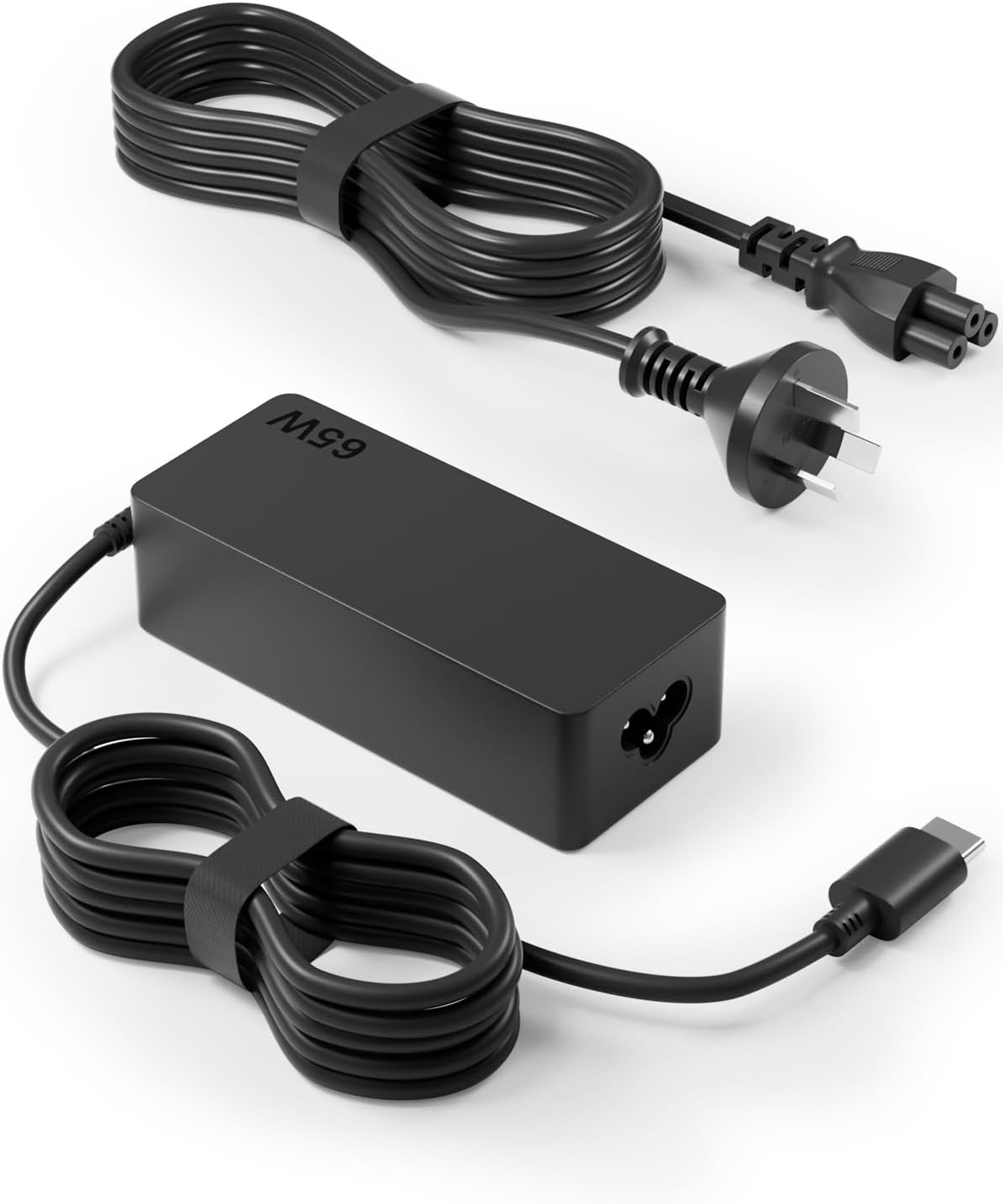 65W USB C Laptop Charger Fast Chromebook Charger Compatible with Lenovo Thinkpad Yoga HP Spectre Elitebook Dell Latitude Acer Google Asus Samsung Computer Replacement 45W USB Type C Power Supply Cord image number 1