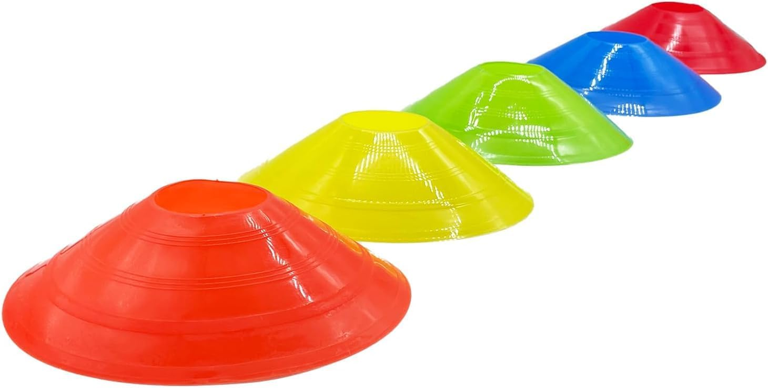 Bigtron Disc Cones for Soccer, Football and Basketball Agility Training (Pack of 10) image number 2