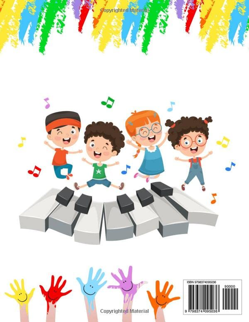 Easy Piano Sheet Music for Kids: 50 Songs for Beginners in 2 Versions (One Hand + Two Hands) image number 1