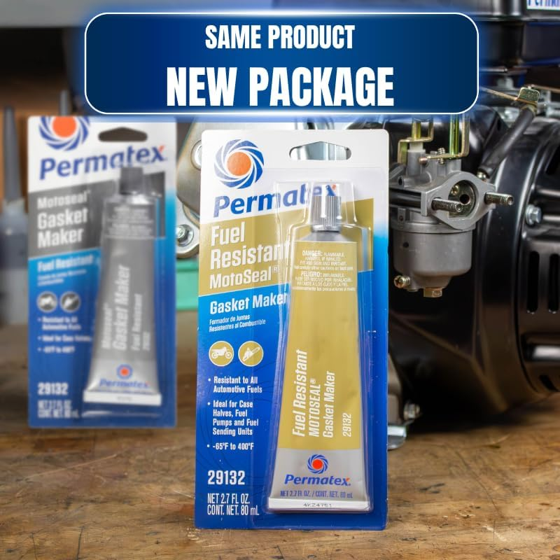 Permatex 29132 Motoseal Ultimate Gasket Maker, Grey, 80 Ml image number 2