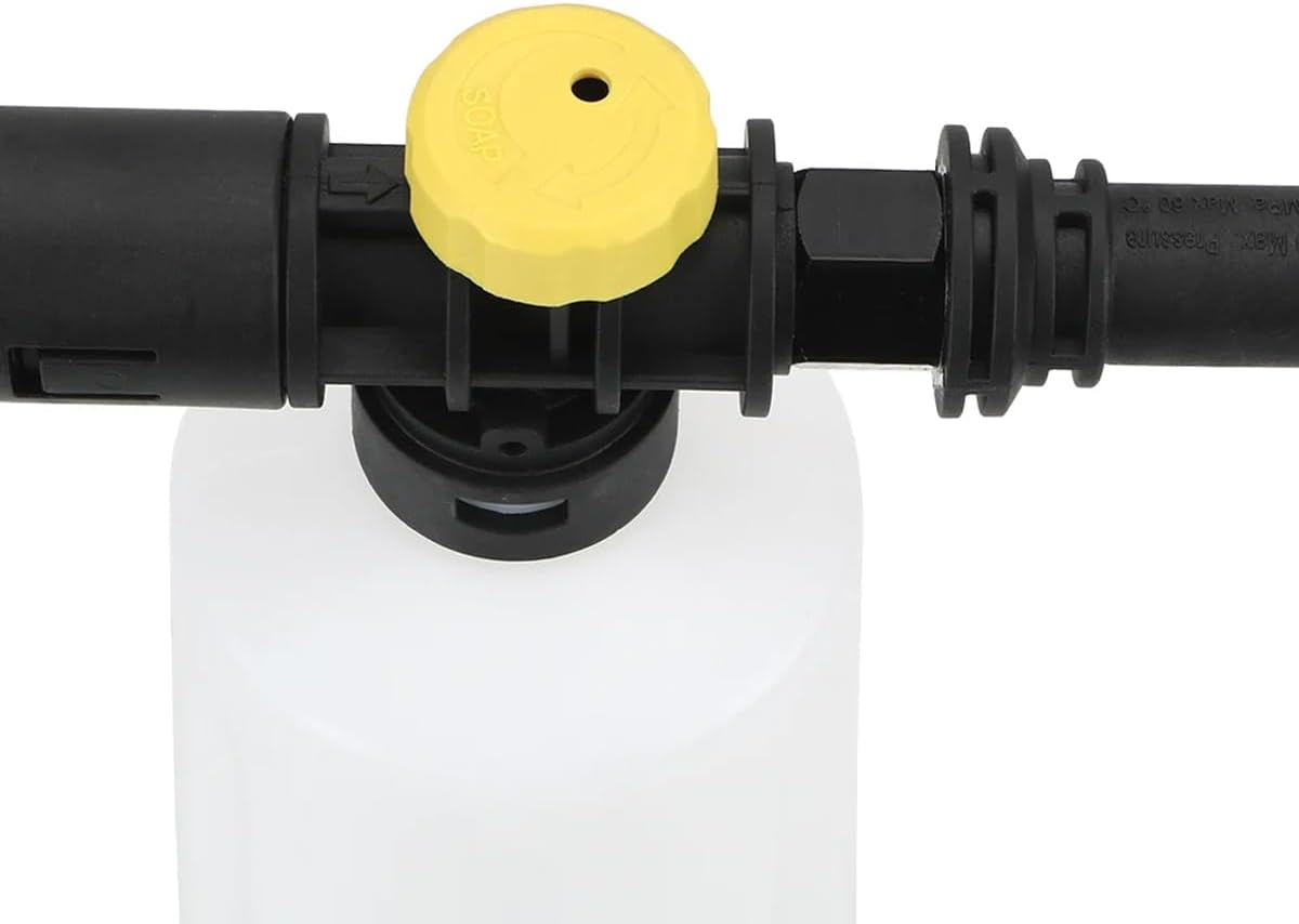 AIMALL K Series High Pressure Foam Cannon &ndash; Adjustable Snow Foam Sprayer for Car Washing, 1L Watering Pot with 0&ndash;60&deg; Nozzle and Rotating Jet Head, 8.85X7.87In image number 2