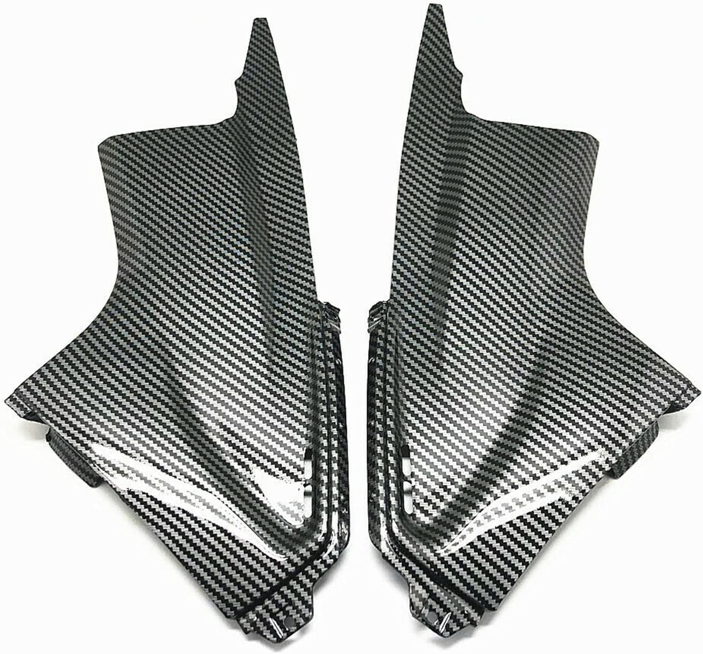 Motorbike Frame Fairings Fit for Yamaha YZF R6 2003-2005 Motorcycle Hydro Dipped Carbon Fiber Finish Side Air Duct Cover Fairing Insert Part Replacement Upgrade Accessories image number 4