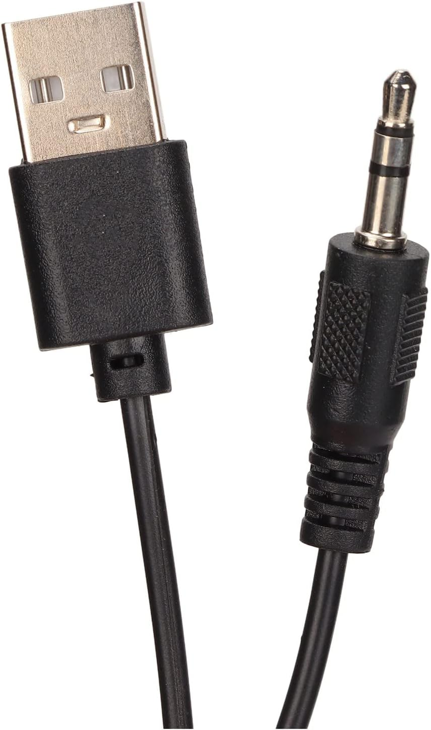 Computer Speakers, Laptop Wired Speaker Hifi Stereo Subwoofer 3.5Mm Aux-In & USB Powered Portable Desktop Long Speaker for TV Computer Tablets PC image number 1