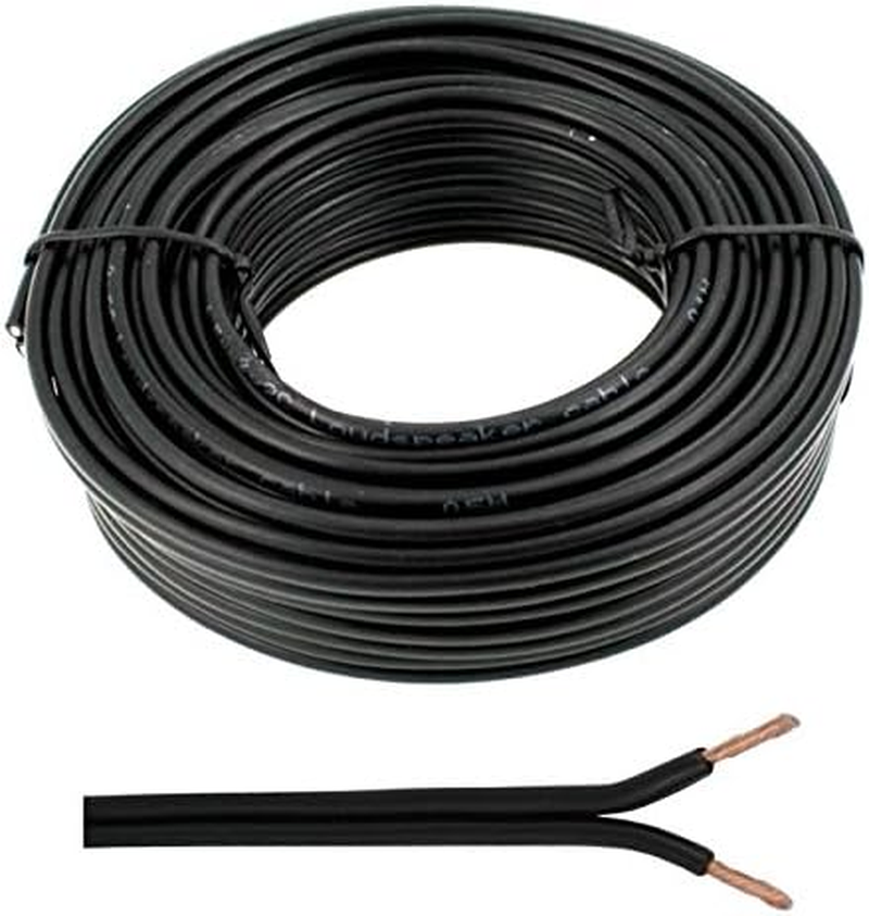 Speaker Cable 2 X 2.50 Mm&sup2; 10 M Black CCA Audio Cable Speaker Cable image number 4